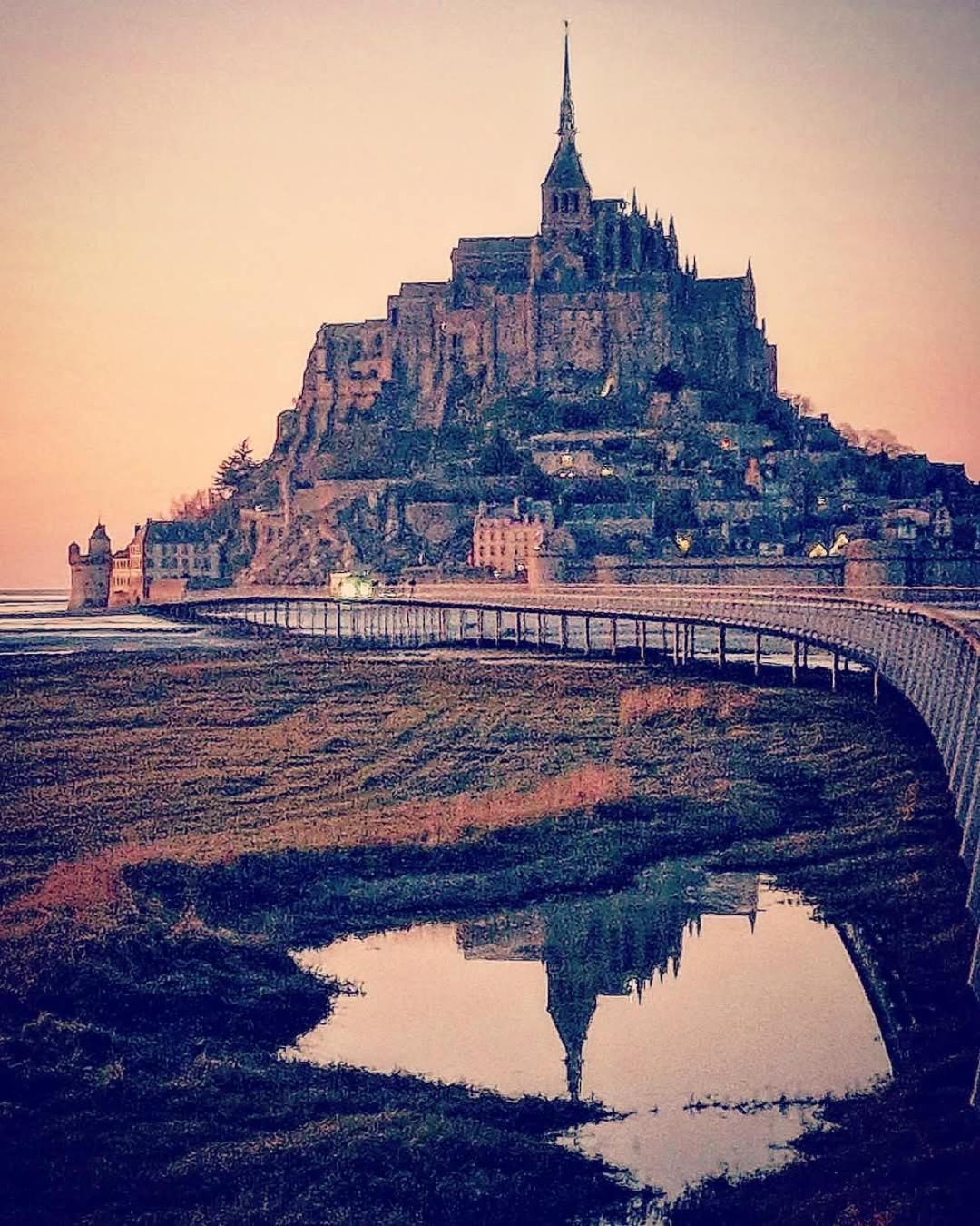 مبيت وإفطار بونتورسون La Maison Du Mont Saint Michel الغرفة الصورة